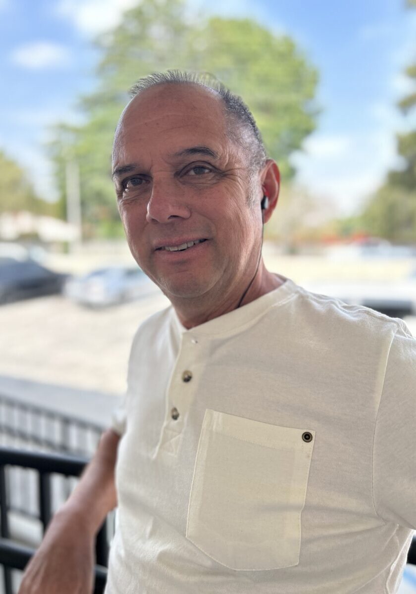 Leon grew up in Carson, California.